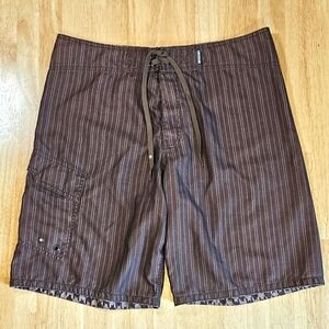 Stylish Striped Swim Shorts